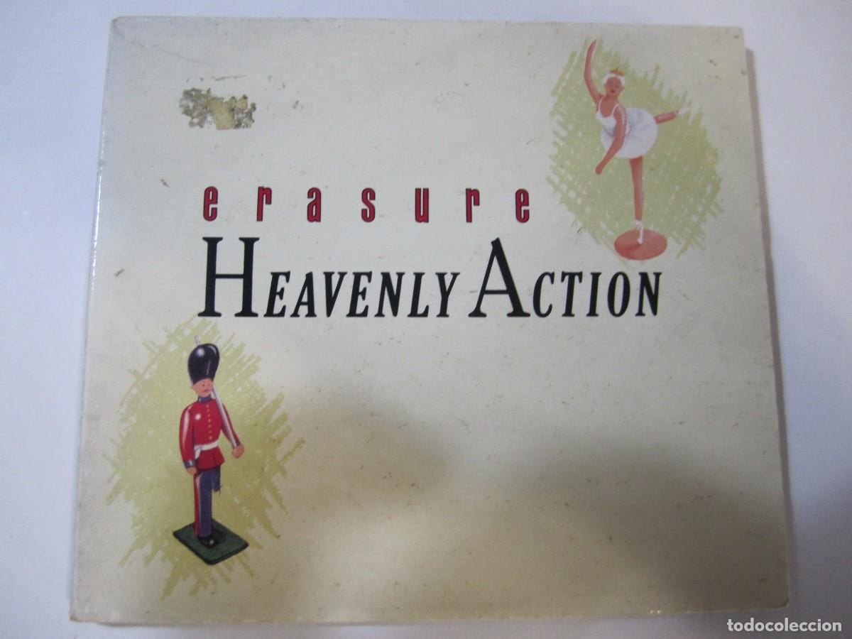 CDs de m&uacute;sica: cd erasure heavenly action - Foto 1