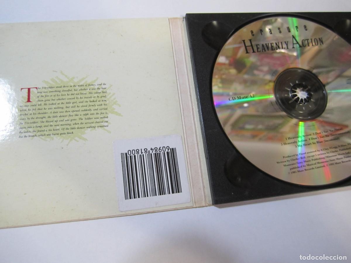CDs de m&uacute;sica: cd erasure heavenly action - Foto 3