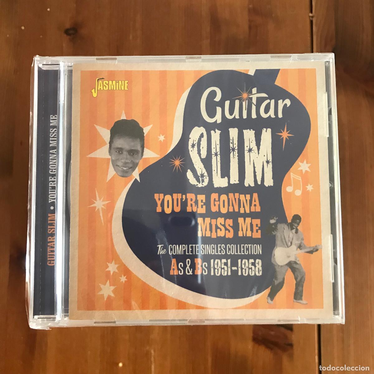 CD di Musica: GUITAR SLIM - YOU'RE GONNA MISS ME - COMPLETE SINGLES AS & BS 1951-1958 - CD JASMINE 2017 NUEVO
