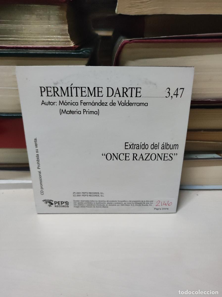 CDs de m&uacute;sica: Materia Prima &ndash; Perm&iacute;teme Darte - Foto 2