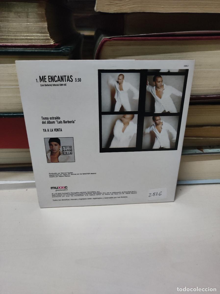 CDs de m&uacute;sica: Luis Barber&iacute;a &ndash; Me Encantas - Foto 2