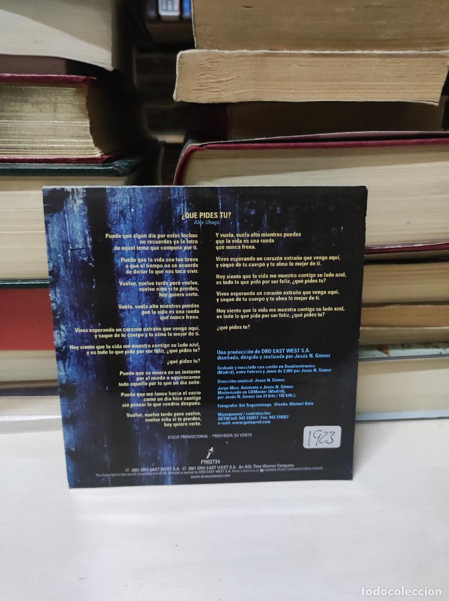 CDs de m&uacute;sica: Alex Ubago &ndash; &iquest;Que Pides Tu? - Foto 2