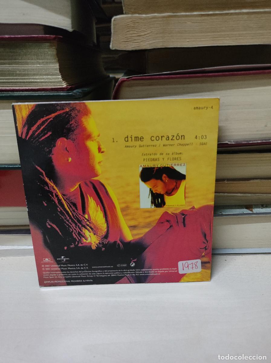 CDs de m&uacute;sica: Amaury Guti&eacute;rrez &ndash; Dime Coraz&oacute;n - Foto 2