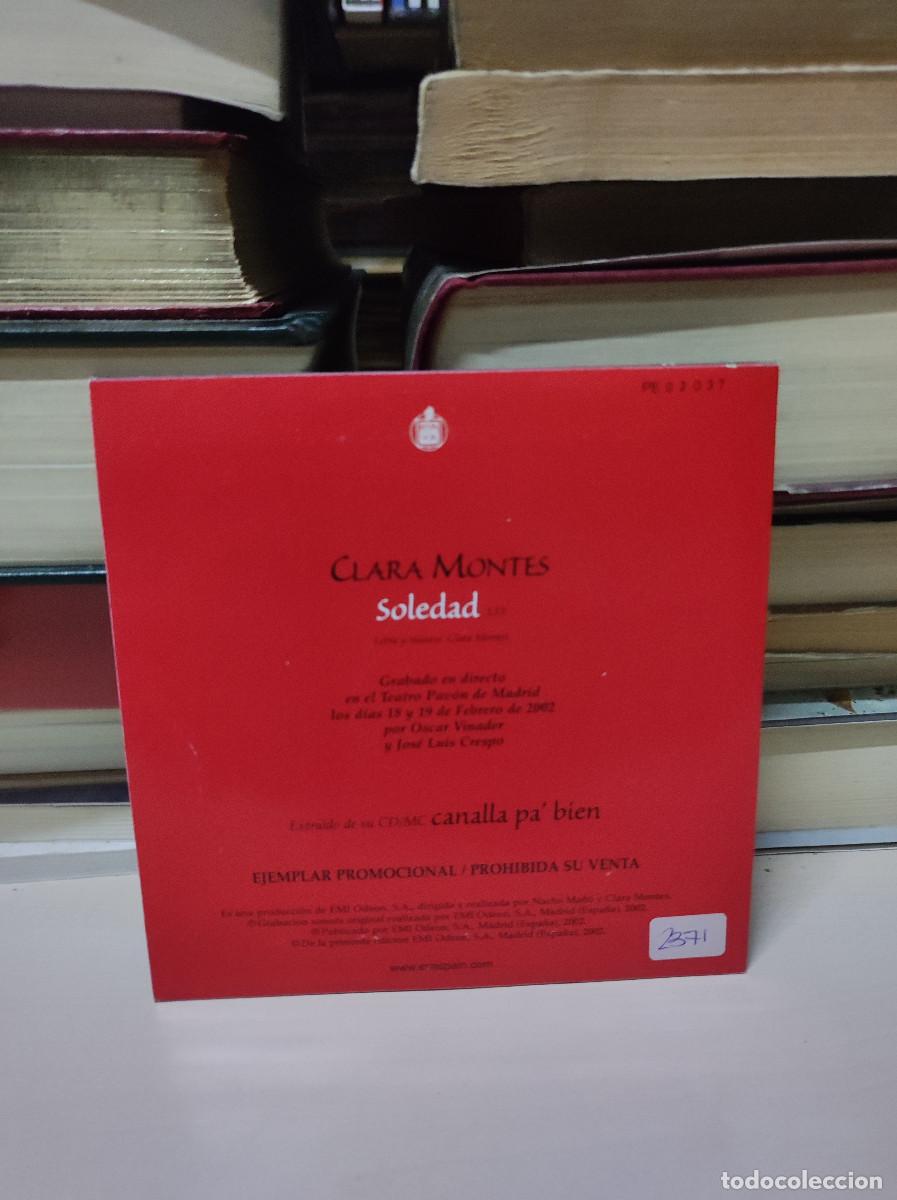 CDs de m&uacute;sica: CLARA MONTES SOLEDAD - Foto 2