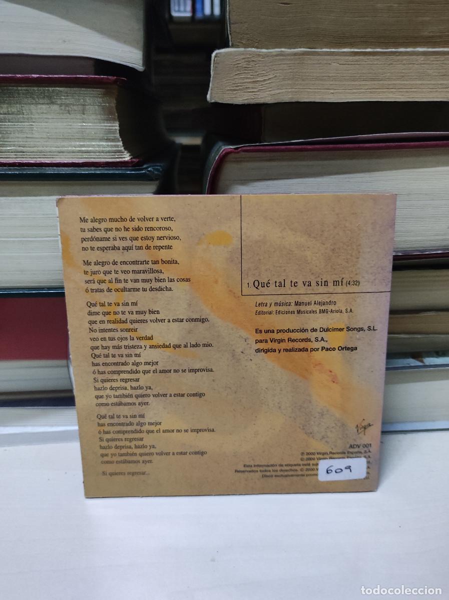 CDs de m&uacute;sica: A Dos Velas &ndash; Qu&eacute; Tal Te Va Sin M&iacute; - Foto 2