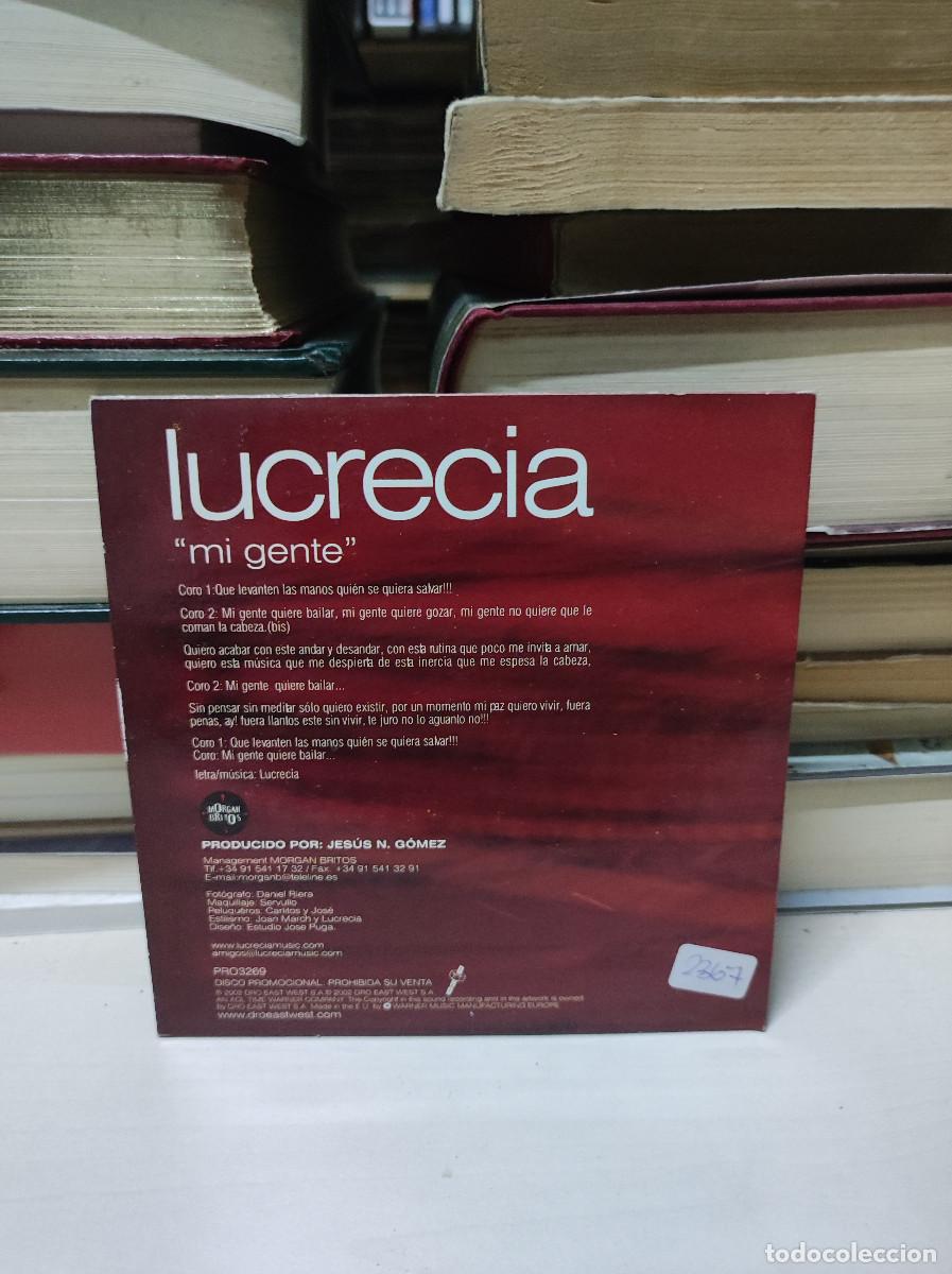 CDs de m&uacute;sica: Lucrecia &ndash; Mi Gente - Foto 2