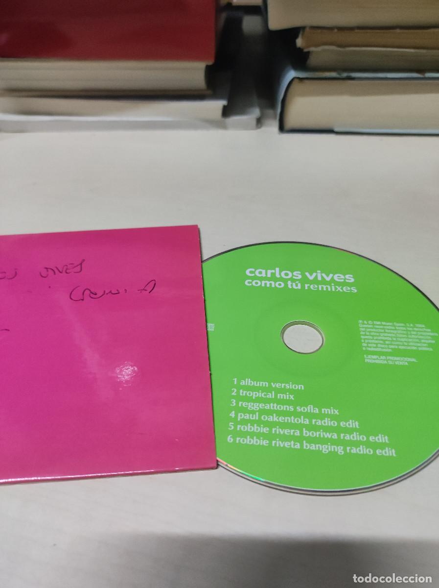 CDs de m&uacute;sica: Carlos Vives &ndash; Como T&uacute; (Remixes) - Foto 2