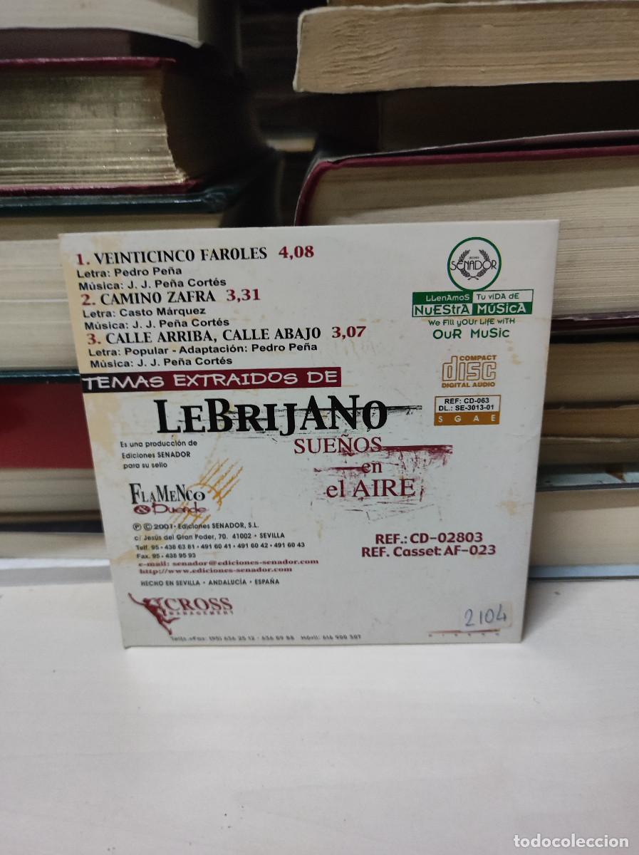 CDs de m&uacute;sica: Lebrijano &ndash; Sue&ntilde;os En El Aire - Foto 2