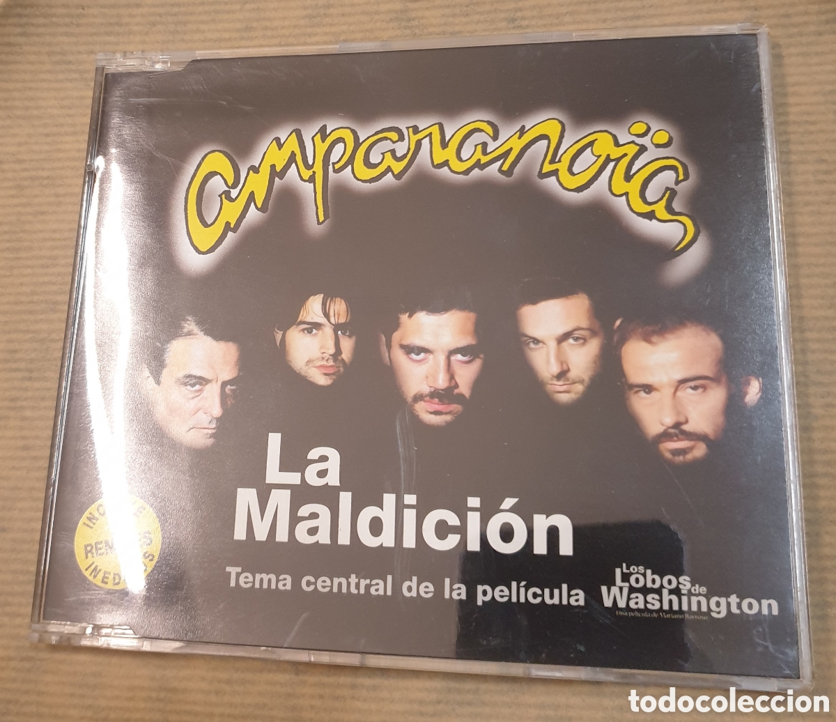 CDs de m&uacute;sica: Amparanoia - La maldicion. Cd single - Foto 1