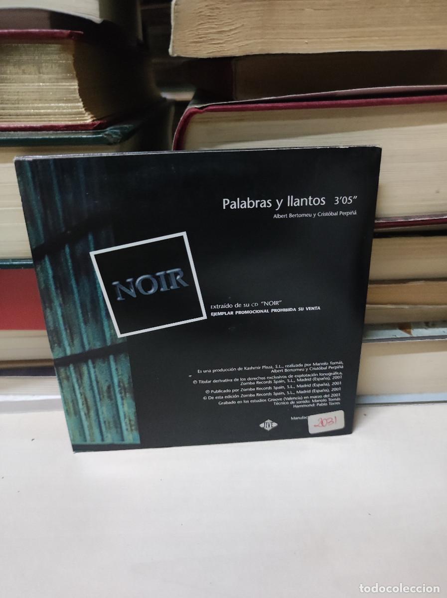 CDs de m&uacute;sica: noir palabras y llantos - Foto 2
