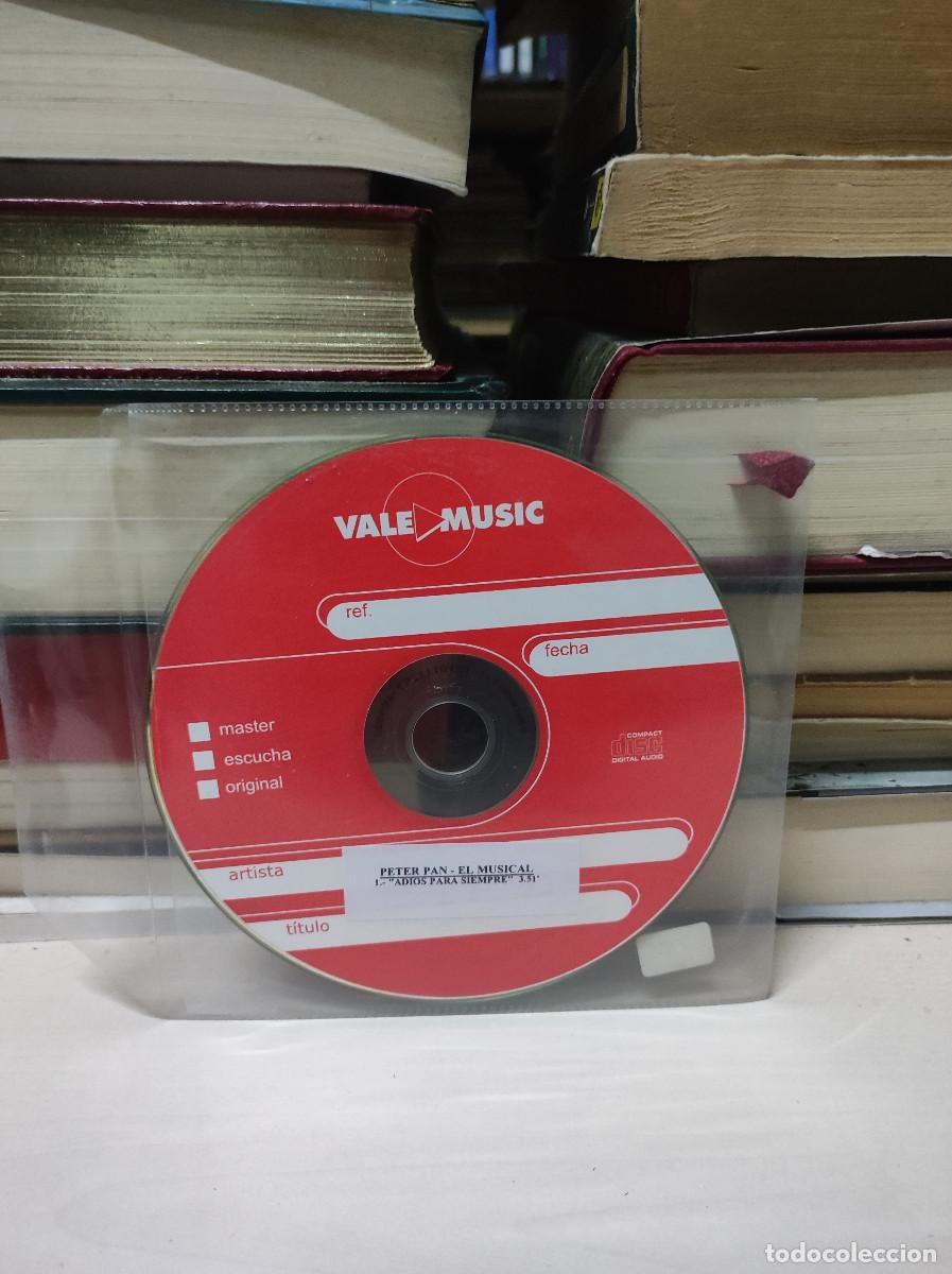 CDs de m&uacute;sica: PETER PAN EL MUSICAL ADIOS PARA SIEMPRE - Foto 1