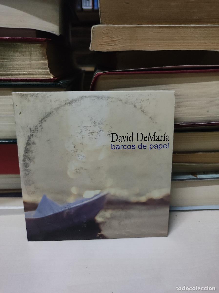 CDs de m&uacute;sica: DAVID DEMARIA BARCOS DE PAPEL - Foto 1