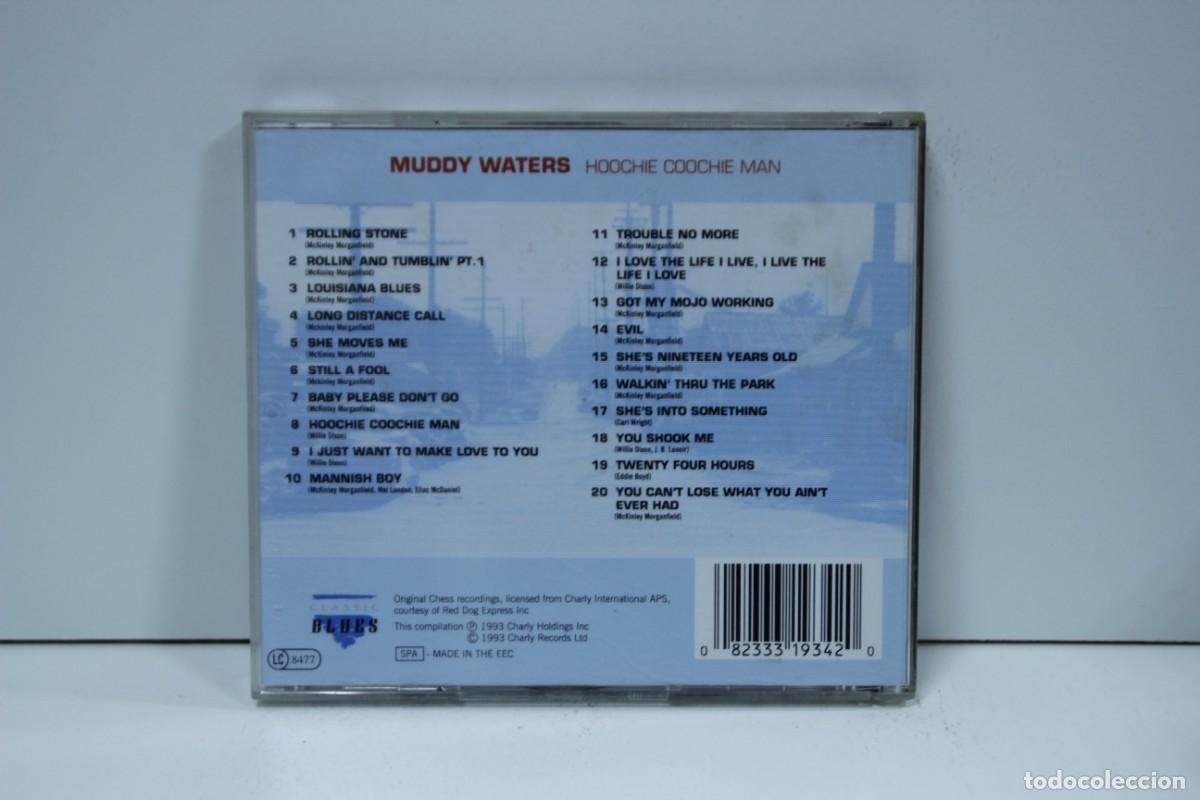 CDs de m&uacute;sica: DISCO CD. Muddy Waters &ndash; Hoochie Coochie Man. COMPACT DISC. - Foto 2