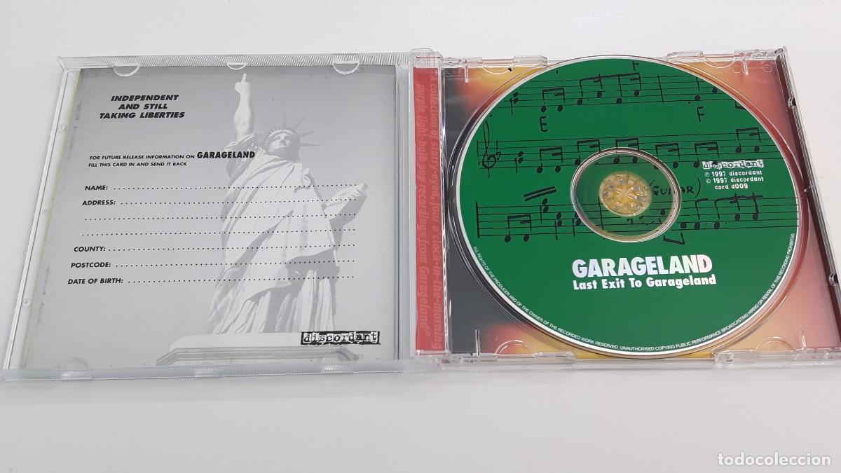 CDs de m&uacute;sica: CD GARAGELAND - LAST EXIT TO GARAGELAND - Foto 2