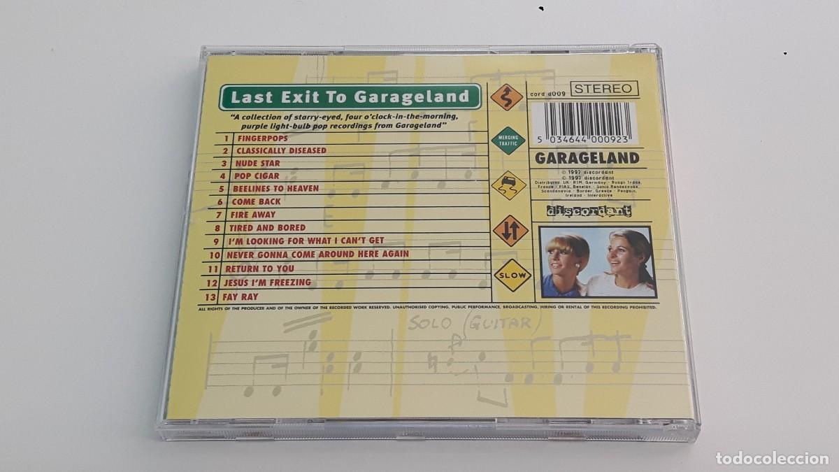 CDs de m&uacute;sica: CD GARAGELAND - LAST EXIT TO GARAGELAND - Foto 3