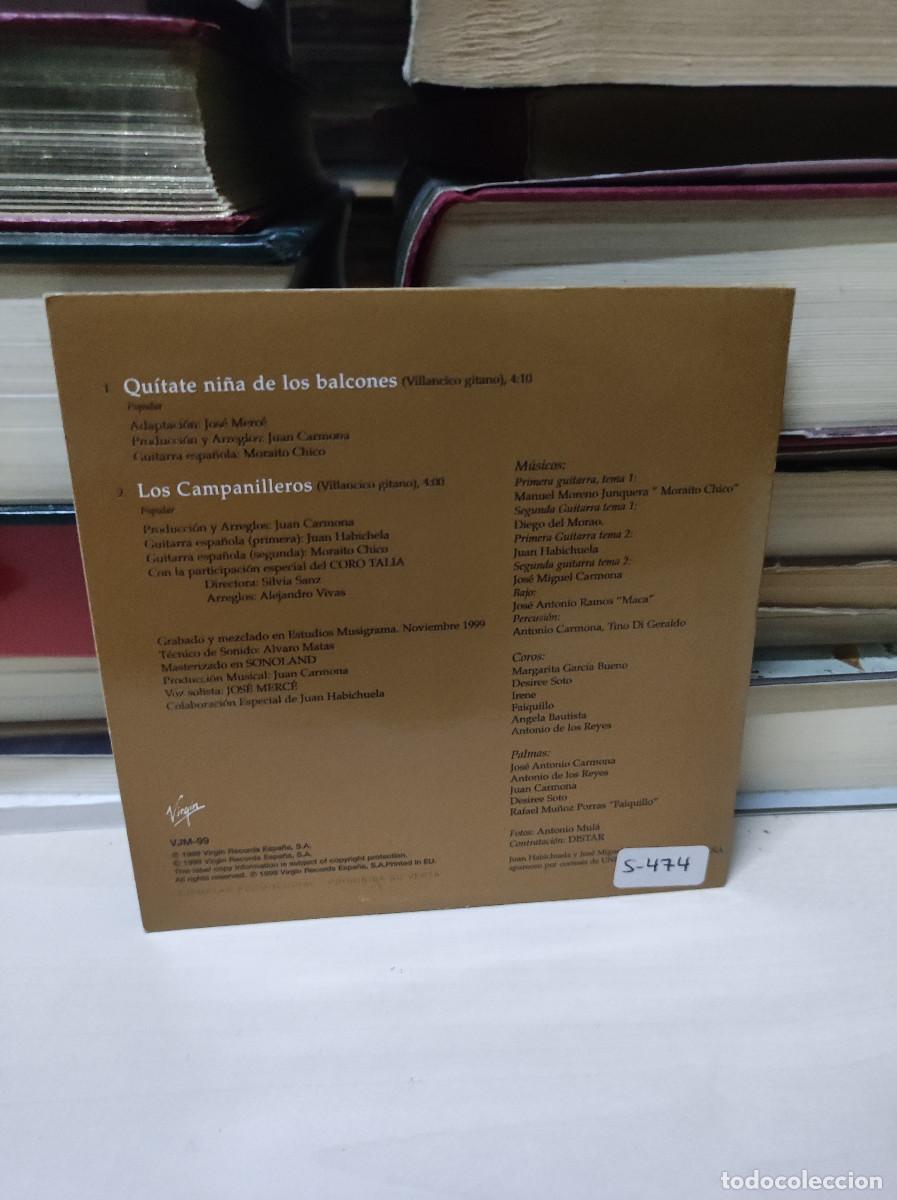CDs de m&uacute;sica: Jos&eacute; Merc&eacute; &ndash; Villancicos Gitanos - Foto 2