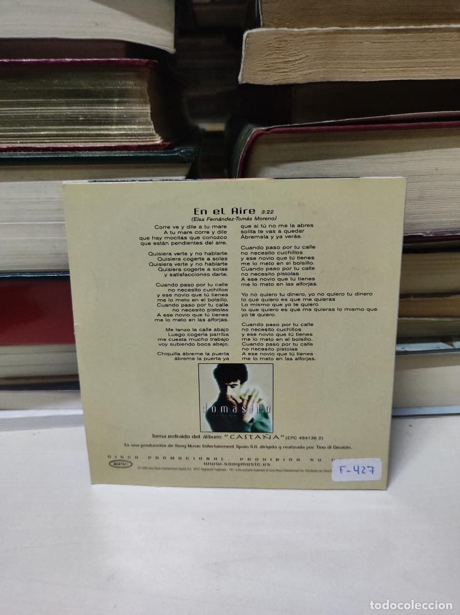 CDs de m&uacute;sica: Tomasito &ndash; En El Aire - Foto 2