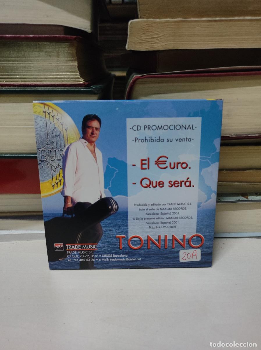 CDs de m&uacute;sica: Tonino &ndash; El Euro. Que Ser&aacute; - Foto 2