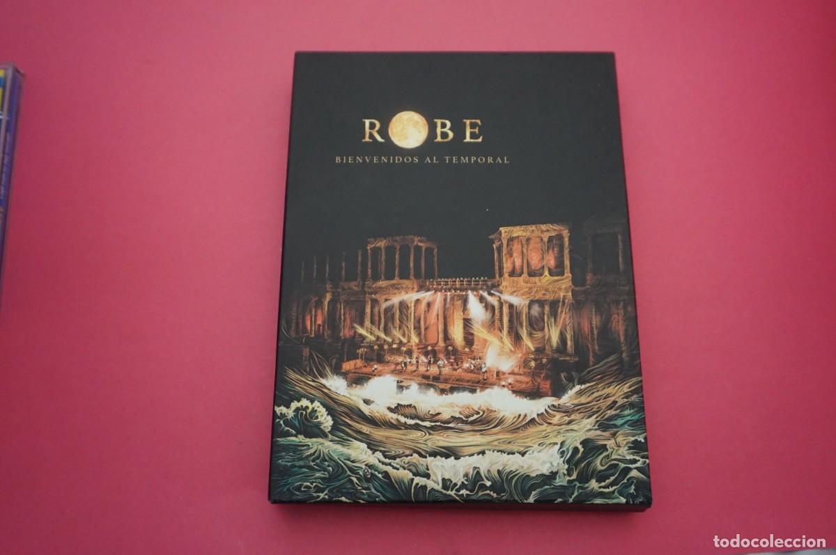 DVD Robe - Bienvenidos al temporal - Vinilo Rock - Robe
