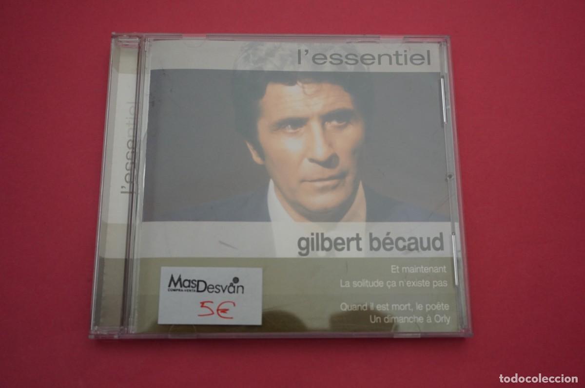 CDs de m&uacute;sica: 1 x CD - GILBERT BECAUD - L ESSENTIEL - Foto 1