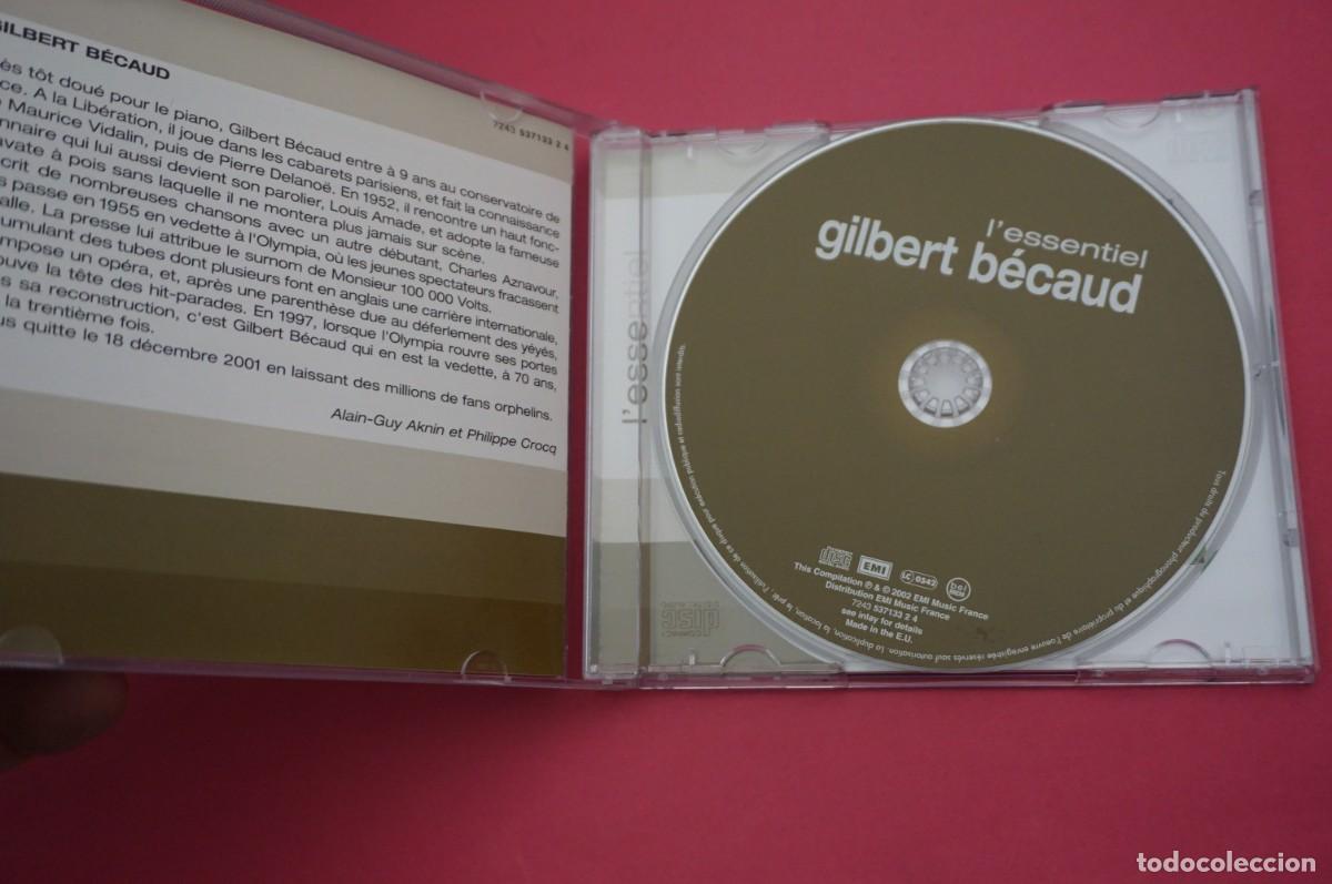 CDs de m&uacute;sica: 1 x CD - GILBERT BECAUD - L ESSENTIEL - Foto 2