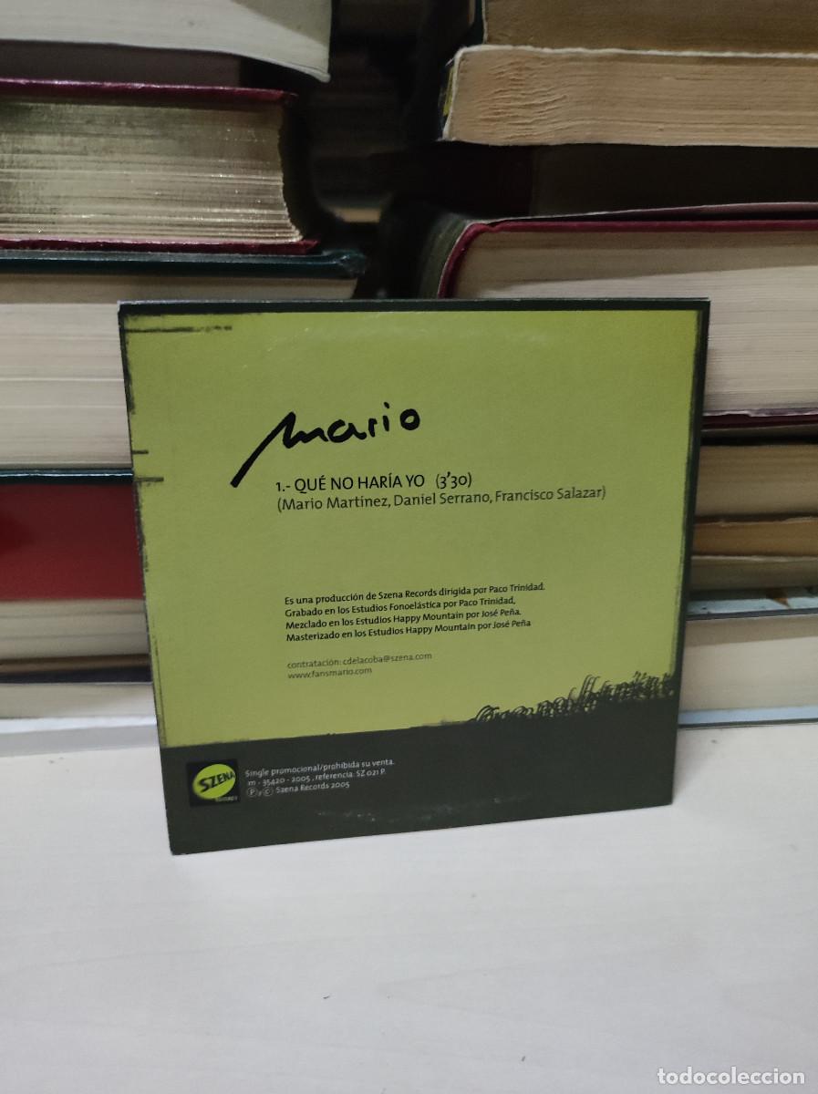 CDs de m&uacute;sica: mario que no haria yo - Foto 2