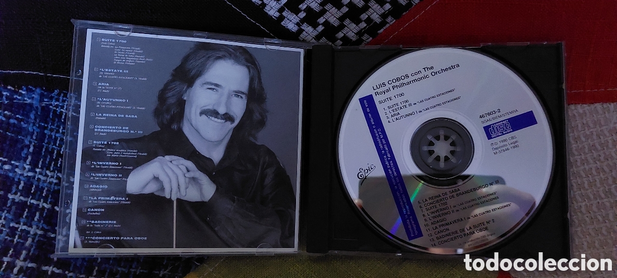 CDs de m&uacute;sica: Cds Luis Cobos Suite 1700 (C1) - Foto 3