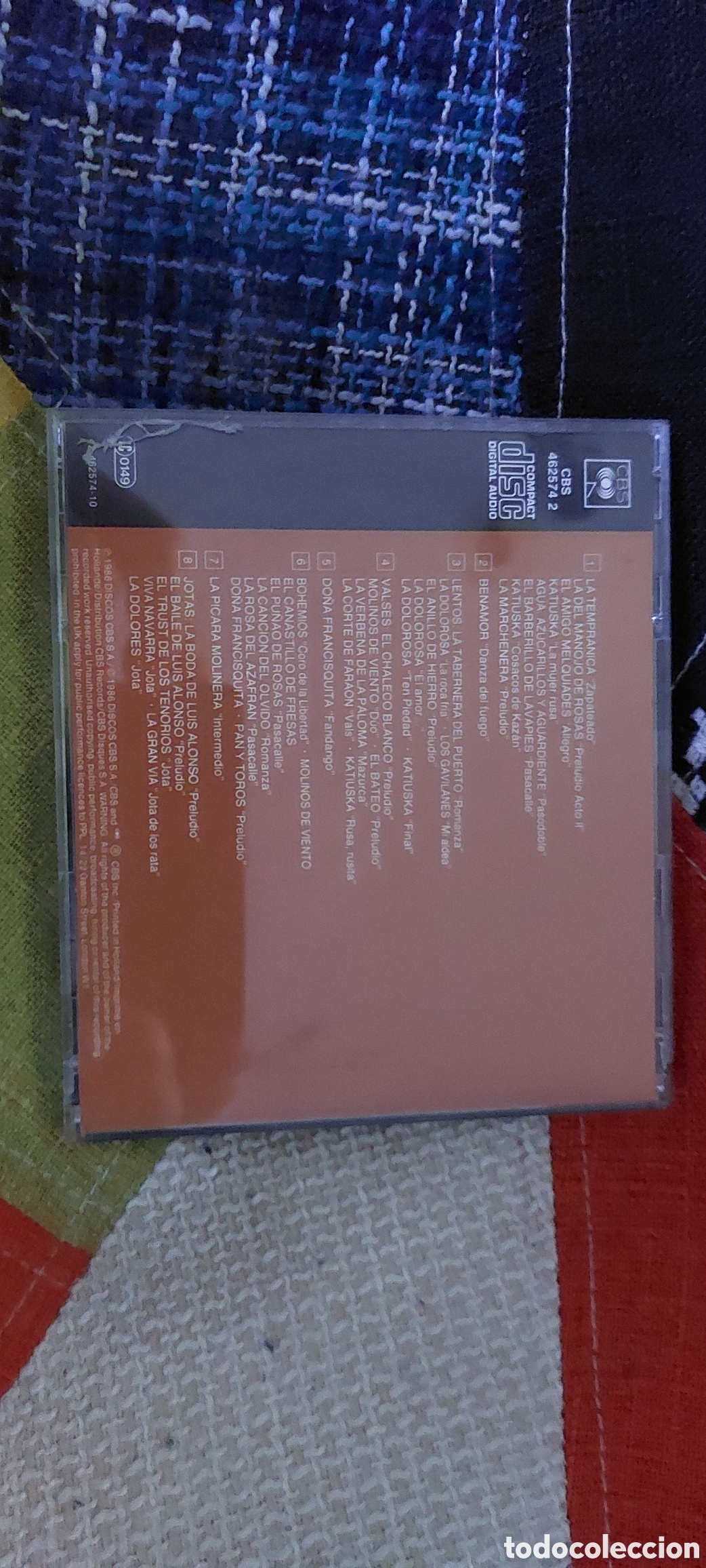 CDs de m&uacute;sica: Cds Luis Cobos M&aacute;s Zarzuela (C1) - Foto 2