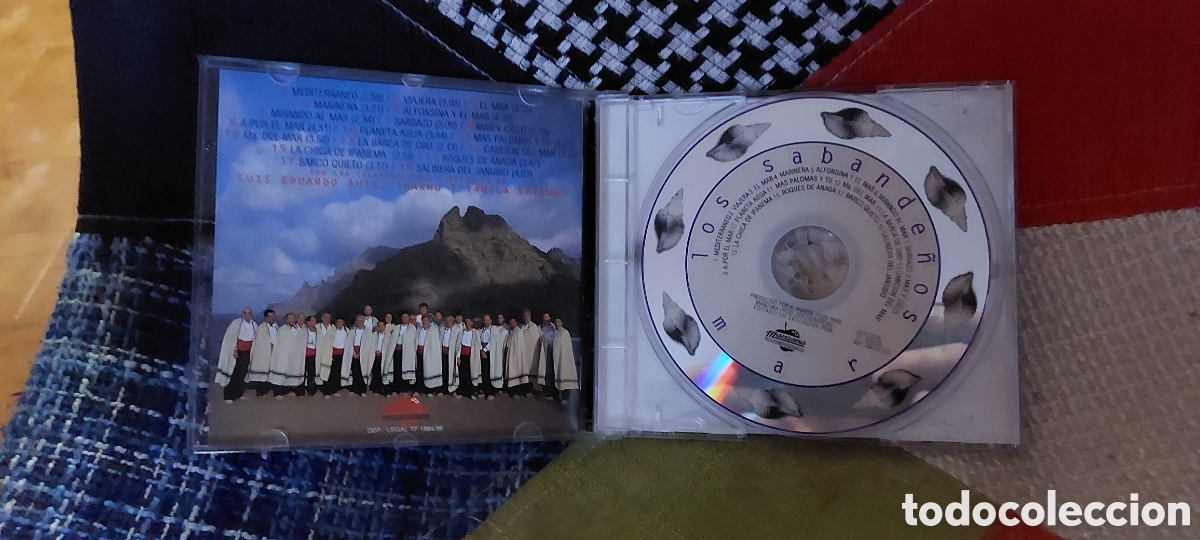 CDs de m&uacute;sica: Cds Los Sabande&ntilde;os -Mar- (C1) - Foto 3