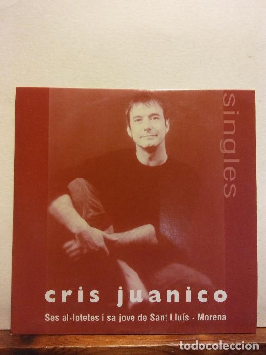 CDs de m&uacute;sica: CD. CRIS JUANICO. SINGLES - Foto 1
