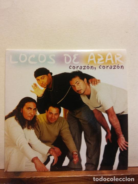 CDs de m&uacute;sica: CD. LOCOS DE AZAR. CORAZ&Oacute;N, CORAZ&Oacute;N. - Foto 1
