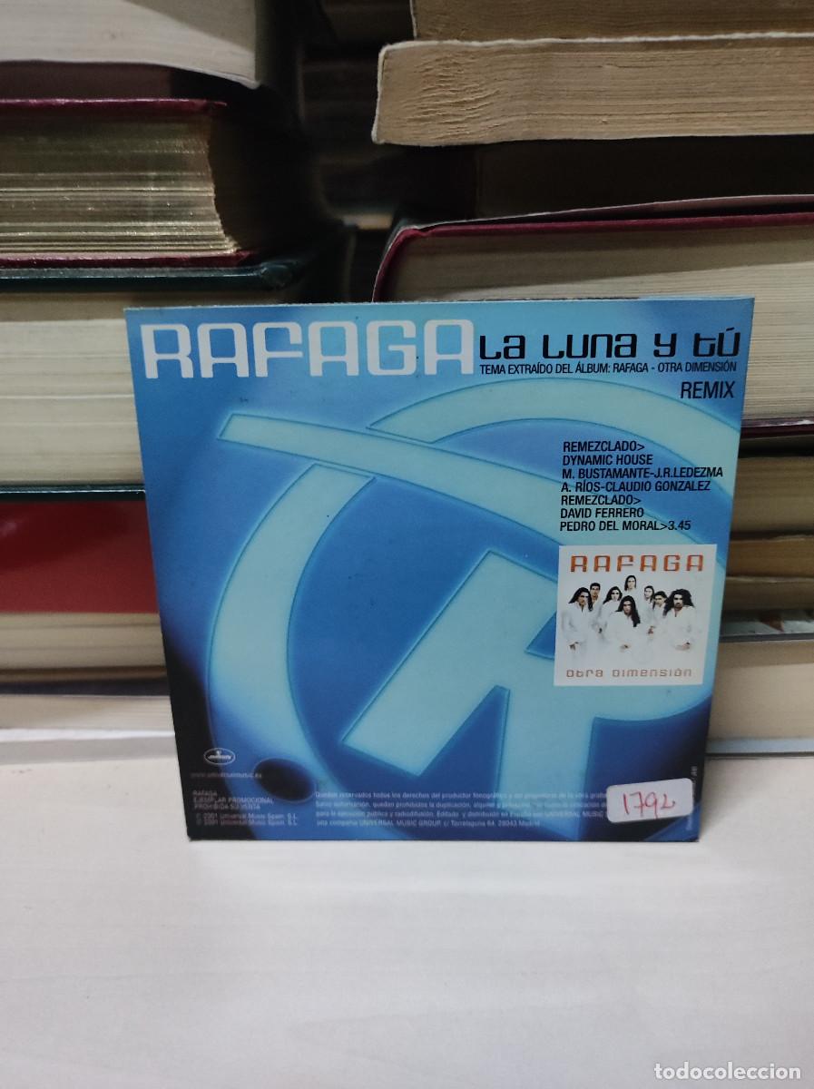 CDs de m&uacute;sica: Rafaga &ndash; La Luna y T&uacute; (Remix) - Foto 2
