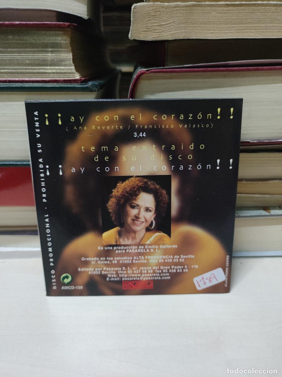 CDs de m&uacute;sica: ANA REVERTE AY CON EL CORAZON - Foto 2