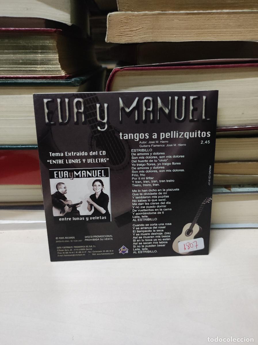 CDs de m&uacute;sica: EVA Y MANUEL TANGOS A PELLIZQUITOS - Foto 2