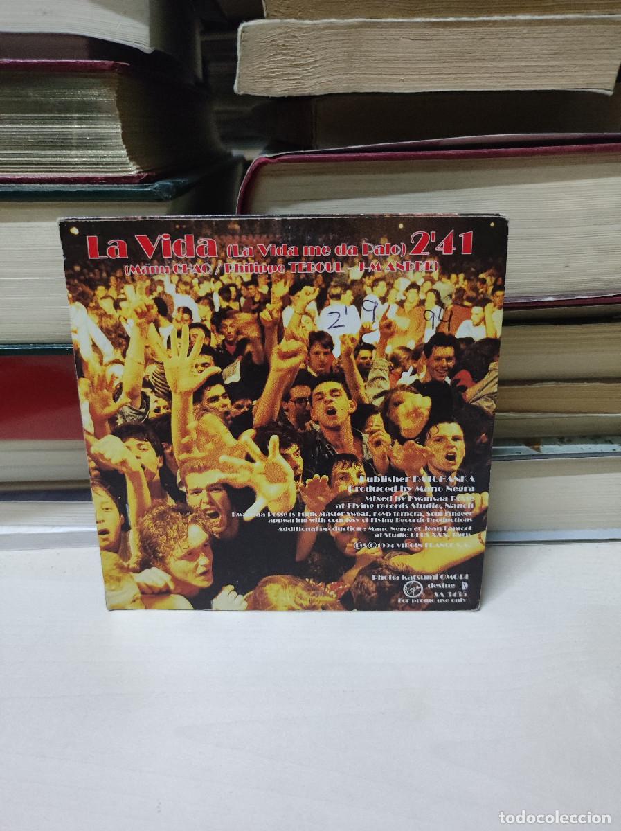 CDs de m&uacute;sica: MANO NEGRA LA VIDA - Foto 1