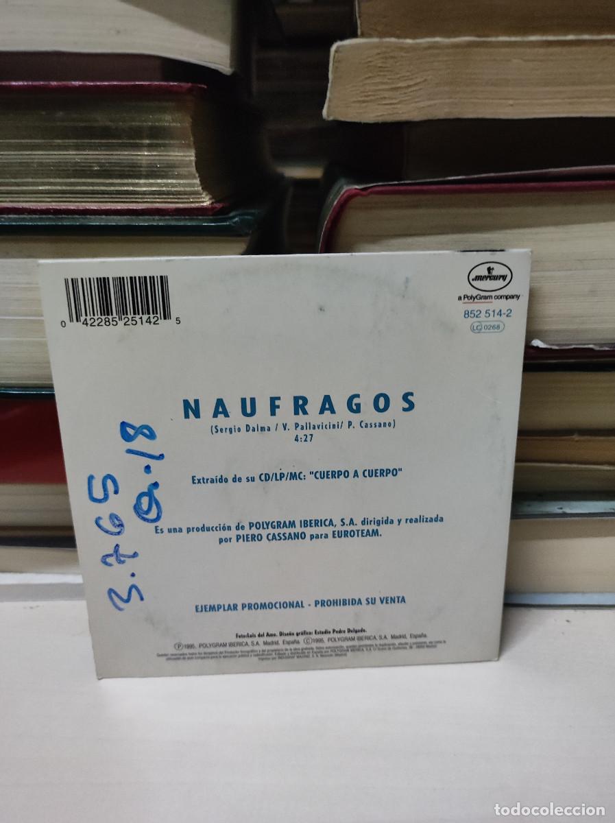 CDs de m&uacute;sica: Sergio Dalma &ndash; N&aacute;ufragos - Foto 2