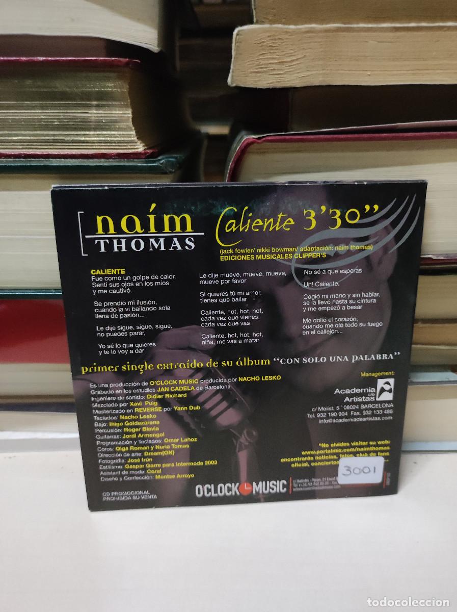 CDs de m&uacute;sica: Na&iacute;m Thomas &ndash; Caliente - Foto 2