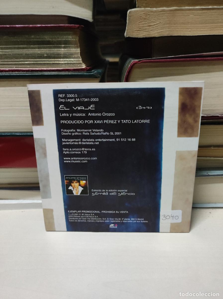 CDs de m&uacute;sica: Antonio Orozco &ndash; El viaje - Foto 2