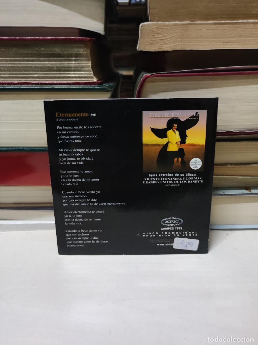 CDs de m&uacute;sica: Vicente Fernandez &ndash; ETERNAMENTE - Foto 2