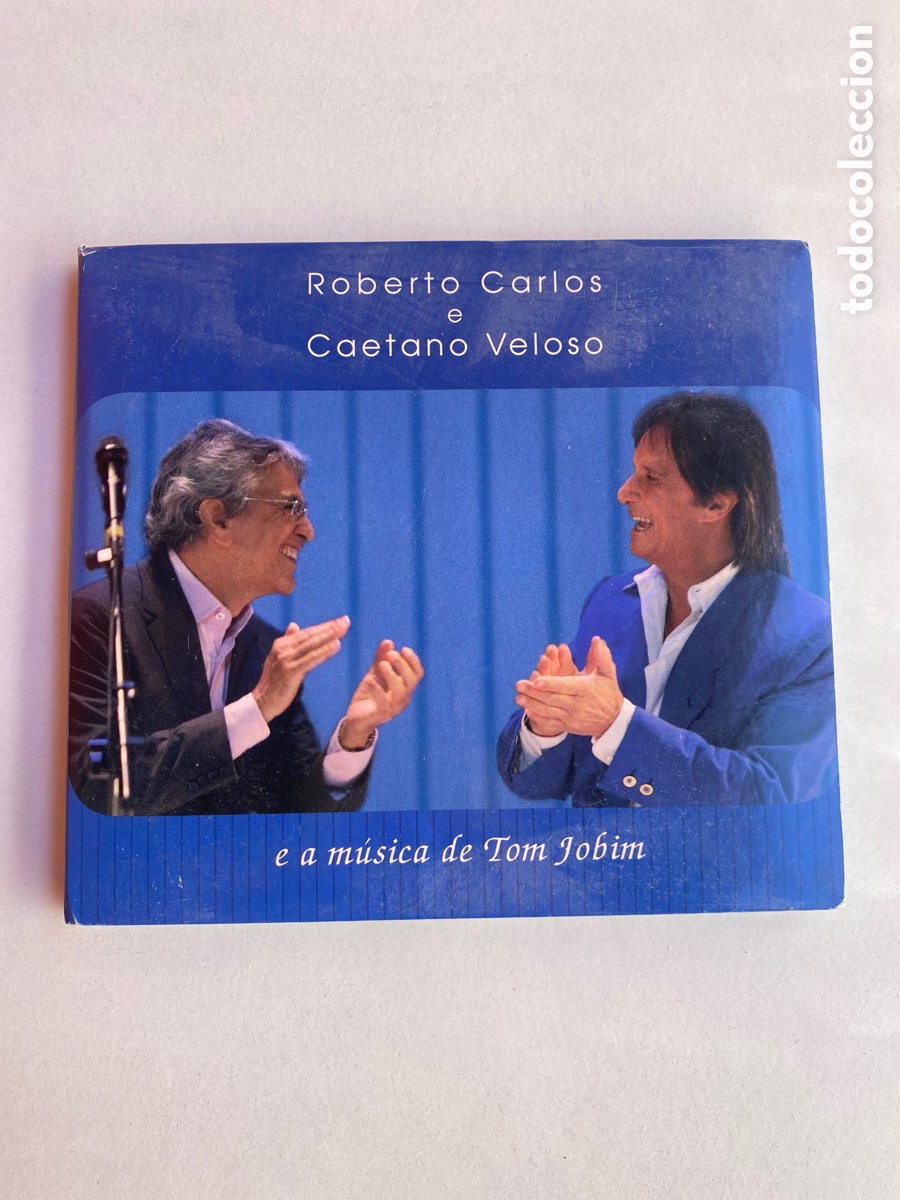 Musik-CDs: ROBERTO CARLOS E CAETANO VELOSO-E A MUSICA DE TOM JOBIM-BRASIL