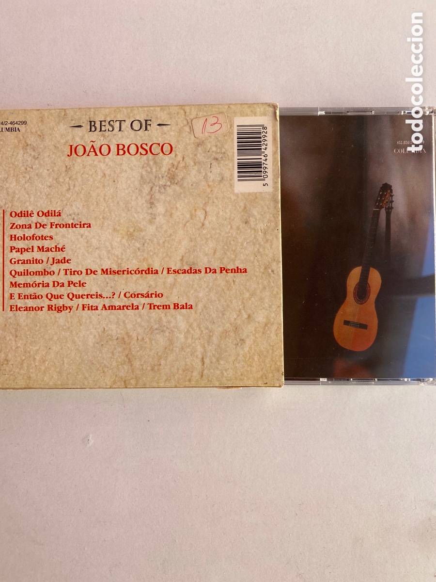 CDs de m&uacute;sica: JOAO BOSCO-THE BEST-BRASIL - Foto 2