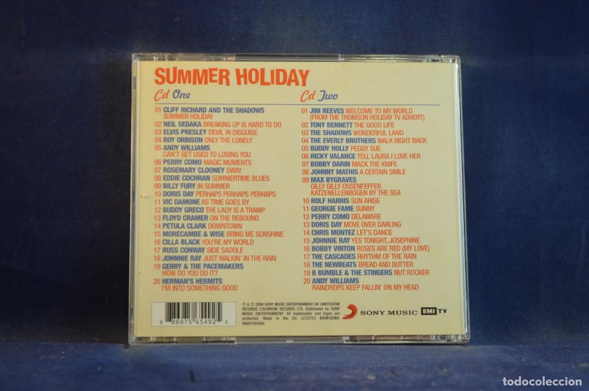 CDs de m&uacute;sica: VARIOUS &ndash; SUMMER HOLIDAY - 2 CD - Foto 2
