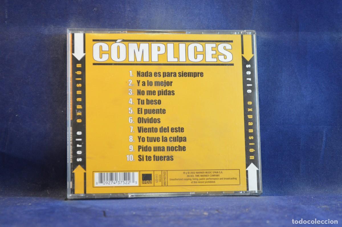 CDs de m&uacute;sica: C&Oacute;MPLICES &ndash; NADA ES PARA SIEMPRE Y OTROS &Eacute;XITOS - CD - Foto 2