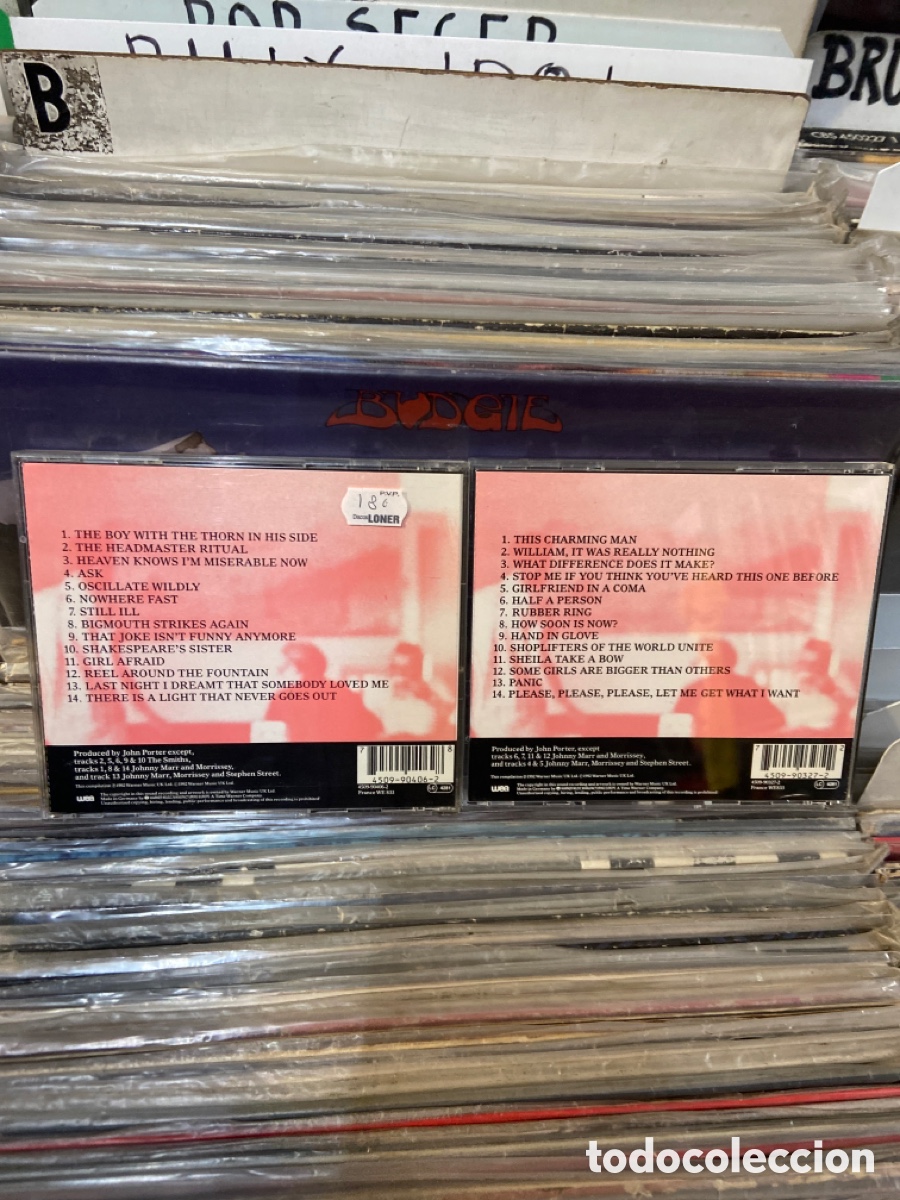 CDs de m&uacute;sica: The Smiths Best uno y dos - Foto 2