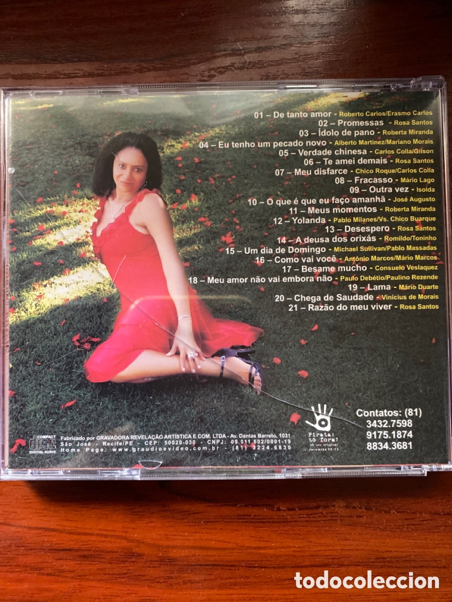 CDs de m&uacute;sica: MARISA SANTOS-PROMESSAS-BRASIL - Foto 2