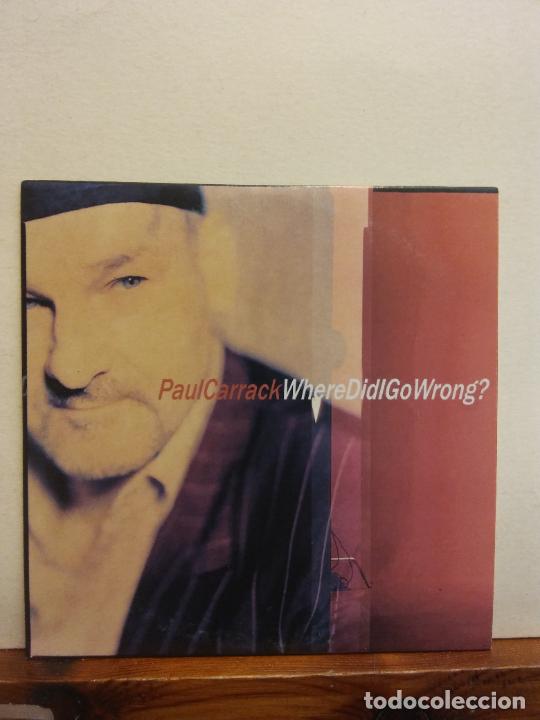 CDs de m&uacute;sica: CD. PAUL CARRACK. WHERE DID I GO WRONG? - Foto 1