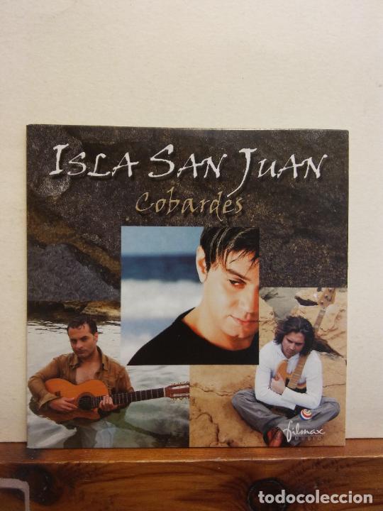CDs de m&uacute;sica: CD. ISLA SAN JUAN. COBARDES - Foto 1