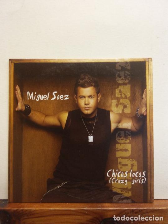 CDs de m&uacute;sica: CD. MIGUEL SAEZ. CHICAS LOCAS - Foto 1
