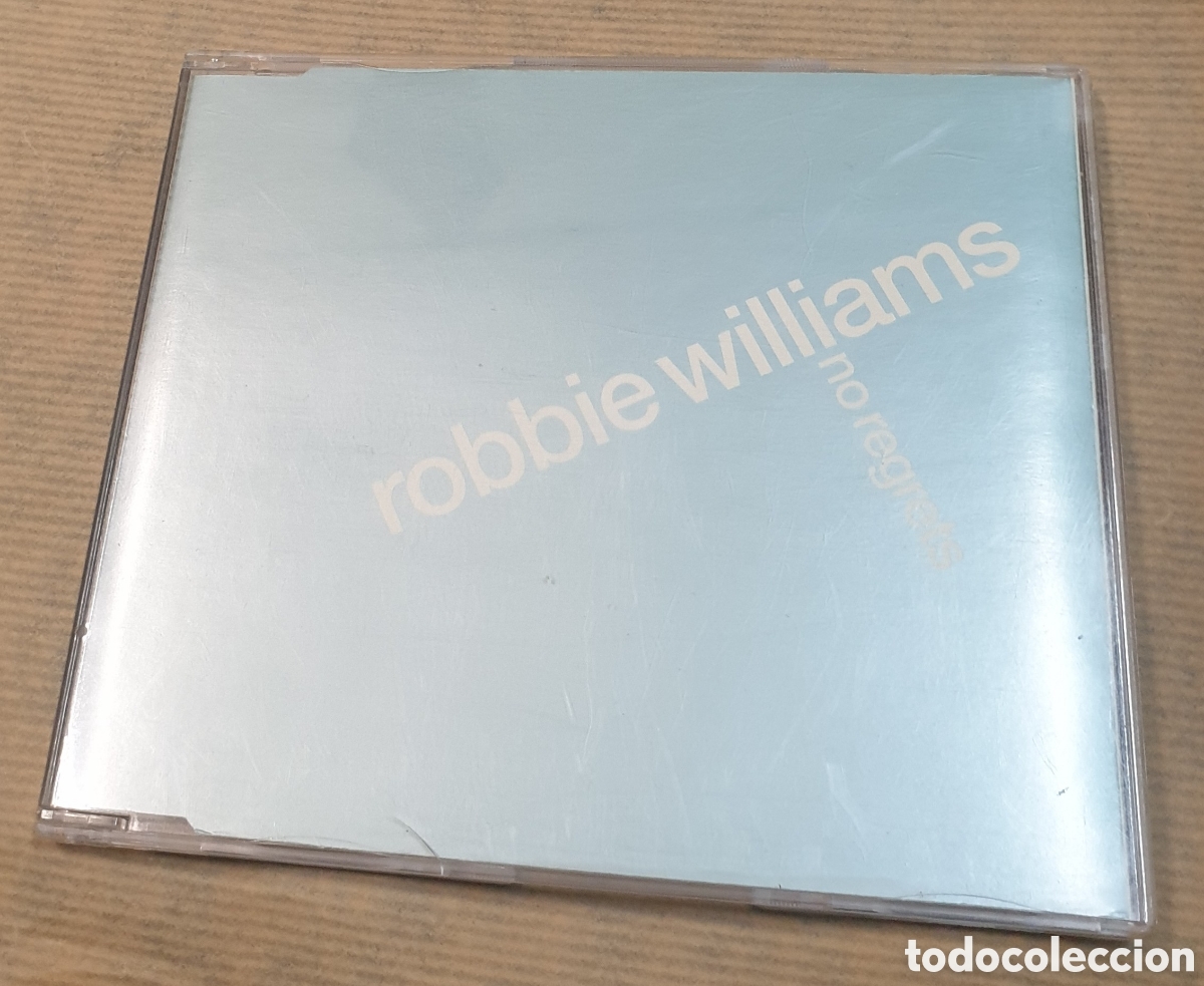 CDs de m&uacute;sica: Robbie Williams - no regrets. Cd single - Foto 1