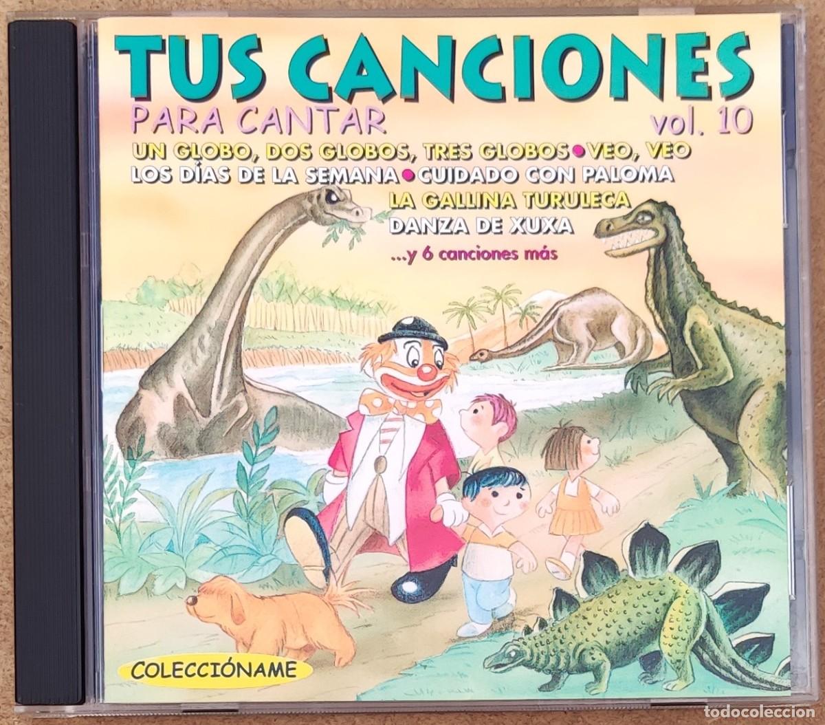 CDs de M&uacute;sica: CUCHI-CUCHI Y SU GRUPO - TUS CANCIONES PARA CANTAR VOL. 10 (CD) 2000 - 12 CANCIONES INFANTILES